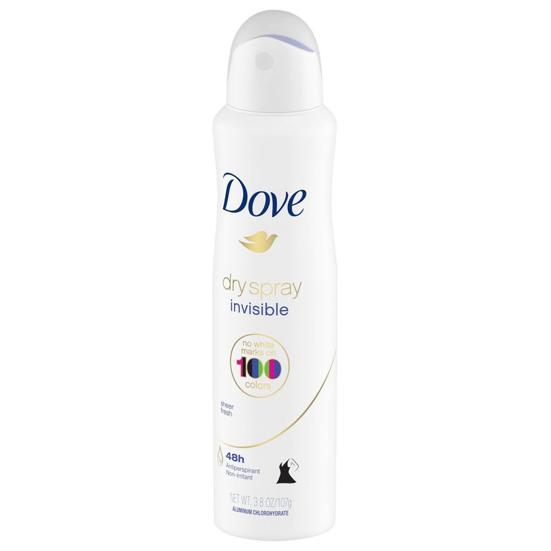 Dove Sheer Fresh 48-Hour Invisible Antiperspirant & Deodorant Dry Spray - 3.8oz