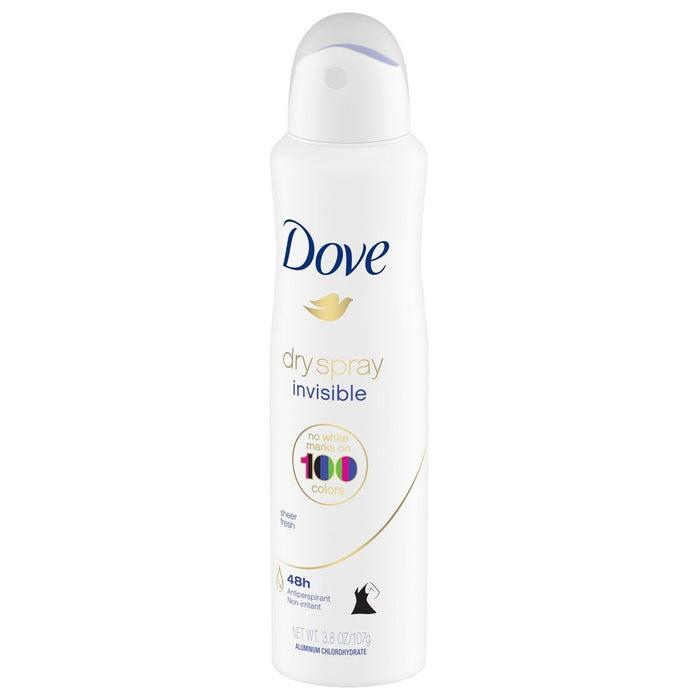 Dove Sheer Fresh 48-Hour Invisible Antiperspirant & Deodorant Dry Spray - 3.8oz