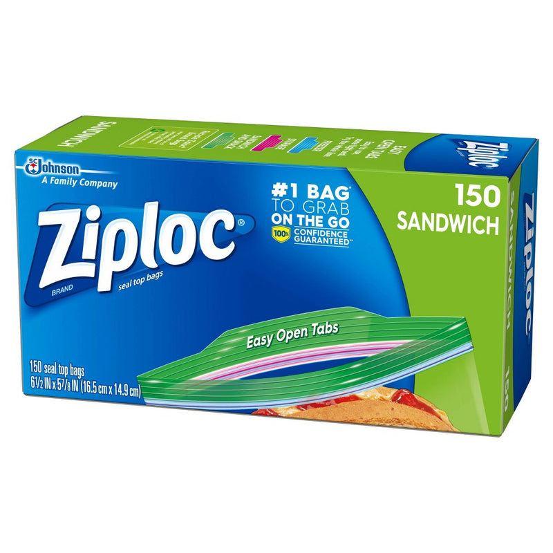 Ziploc Easy to Open Sandwich Bags - 150ct