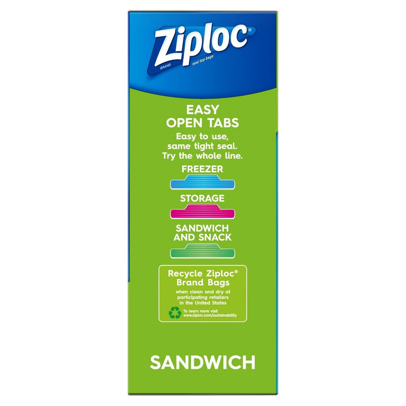 Ziploc Easy to Open Sandwich Bags - 150ct