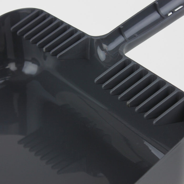 Floor Broom with Clip-on Dust Pan Set - Made By Design&