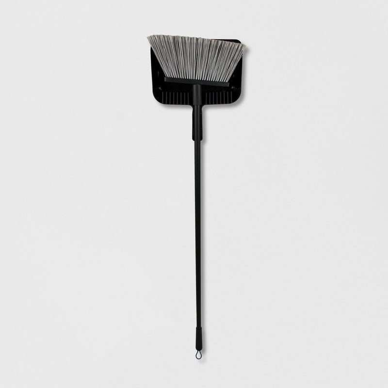 Floor Broom with Clip-on Dust Pan Set - Made By Design& (LOCAL PICKUP ONLY)