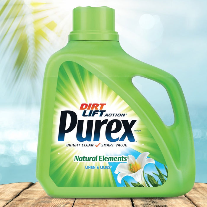 Purex Natural Elements Linen and Lilies HE Liquid Laundry Detergent 150oz- 100 loads