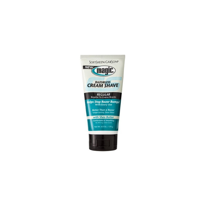 Magic Razorless Cream Smooth Shave for Regular to Coarse Beards