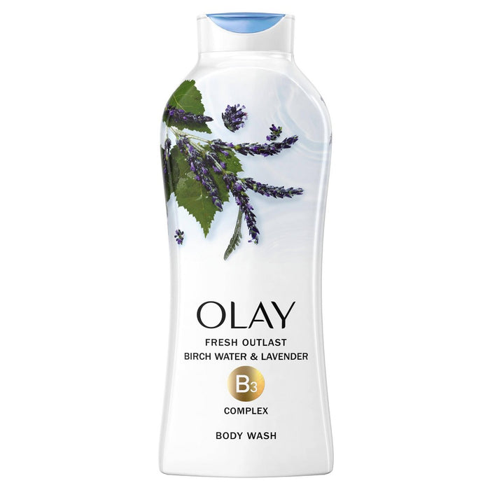 Olay Fresh Outlast Body Wash Birch & Lavender - 22 fl oz