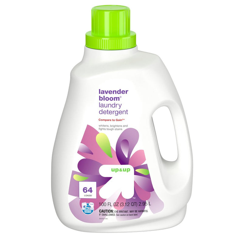 Lavender HE Liquid Laundry Detergent - 100oz - Up&Up&