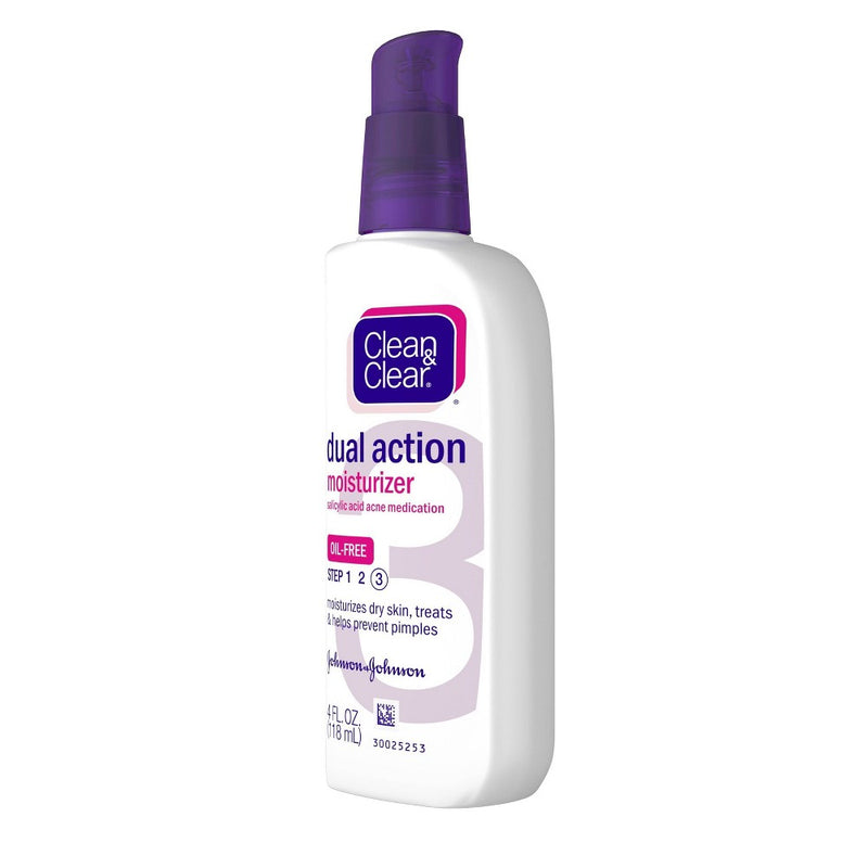 Clean & Clear Essentials Dual Action Facial Moisturizer - 4 fl oz EXPIRES 09/2025