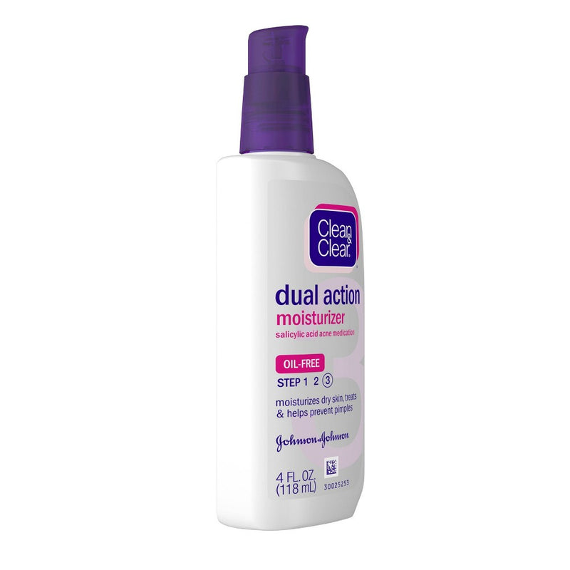 Clean & Clear Essentials Dual Action Facial Moisturizer - 4 fl oz EXPIRES 09/2025