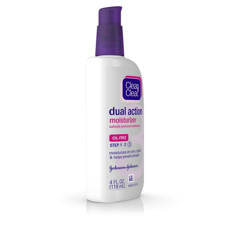 Clean & Clear Essentials Dual Action Facial Moisturizer - 4 fl oz EXPIRES 09/2025