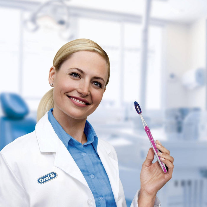 Oral-B Pro-Flex Stain Eraser Manual Toothbrush Soft - 2ct
