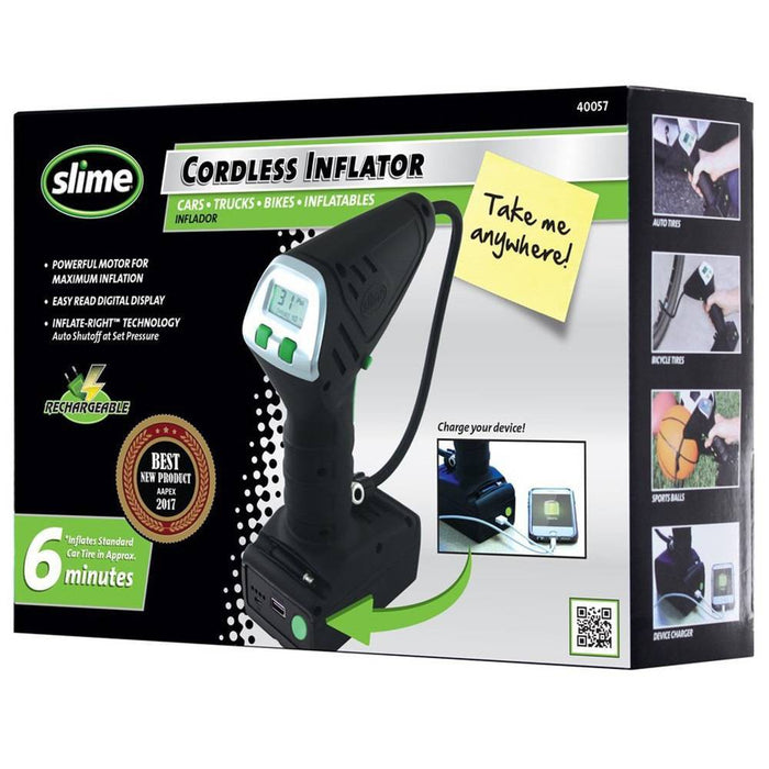 34"x11"x8" Cordless Inflator - Slime