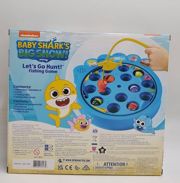 Pinkfong Baby Shark Let's Go Hunt! Fishing Game