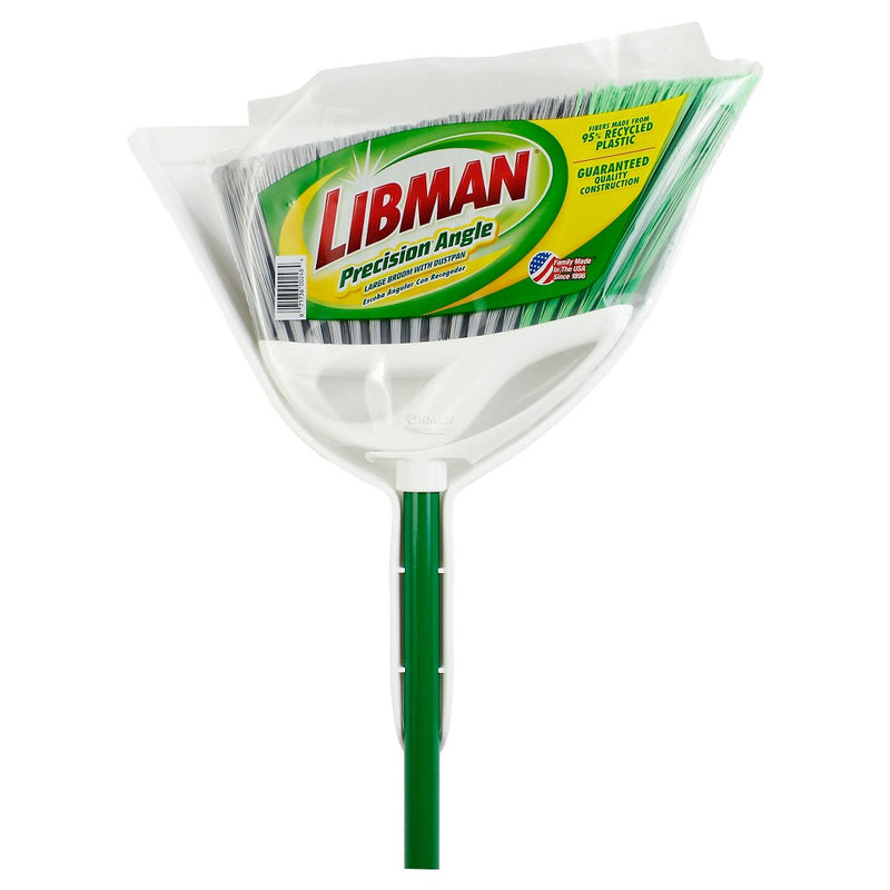 Libman Large Precision Angle Broom with Dustpan (LOCAL PICKUP ONLY)