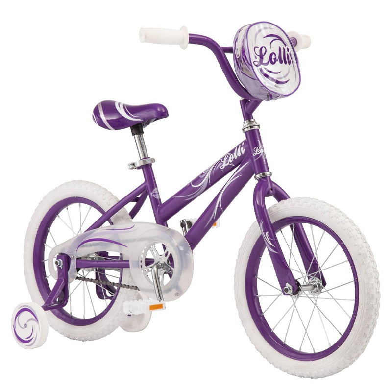 Pacific Lolli 16" Kids Bike - Purple/White (LOCAL PICKUP ONLY)