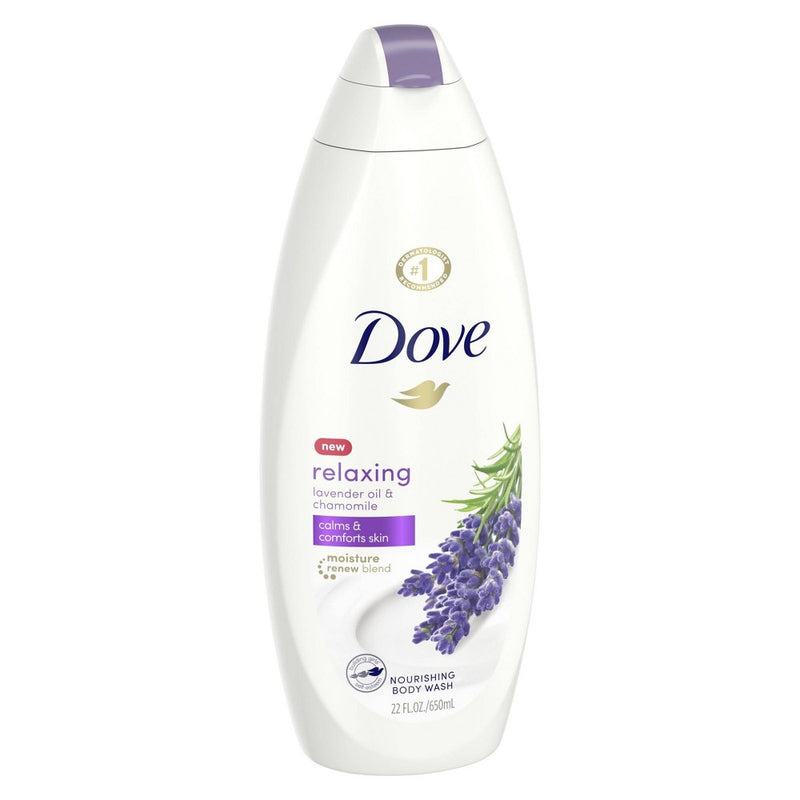 Dove Relaxing Lavender Oil & Chamomile Nourishing Body Wash - 22 fl oz