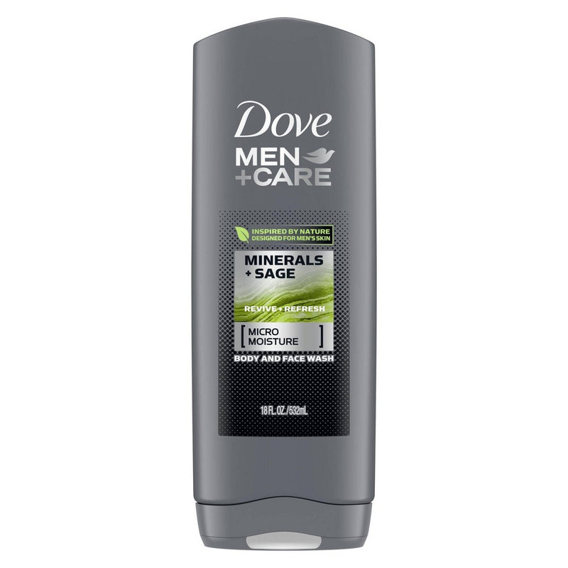 Dove Men+Care Elements Body Wash Minerals + Sage - 18 fl oz