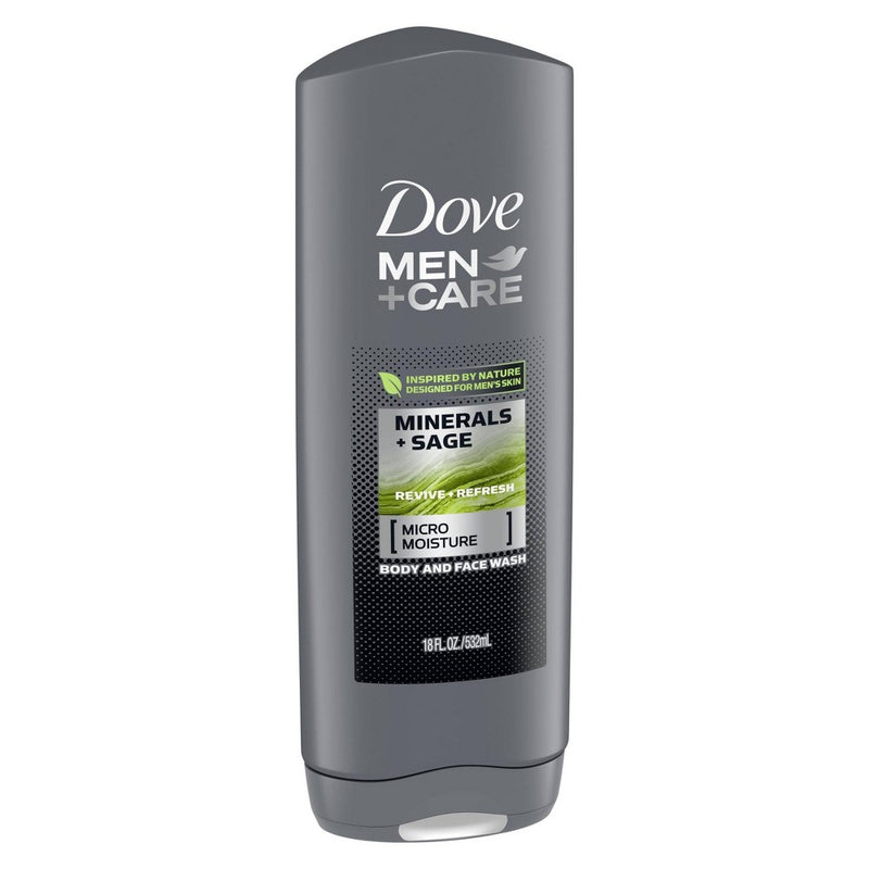 Dove Men+Care Elements Body Wash Minerals + Sage - 18 fl oz