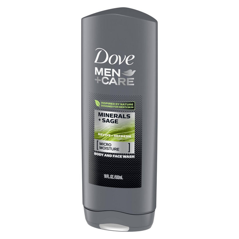 Dove Men+Care Elements Body Wash Minerals + Sage - 18 fl oz