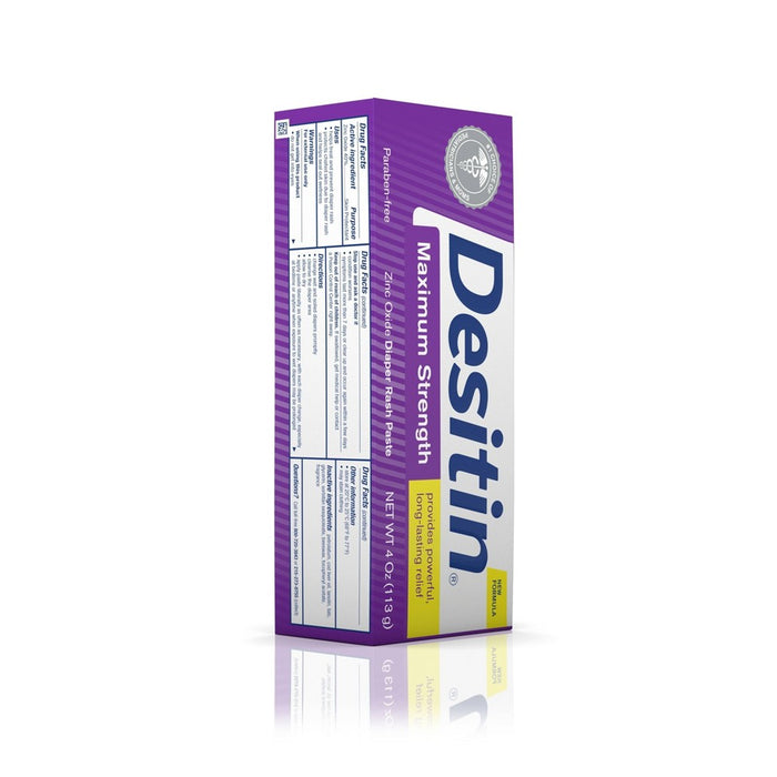 Desitin Maximum Strength Baby Diaper Rash Cream with Zinc Oxide - 4oz