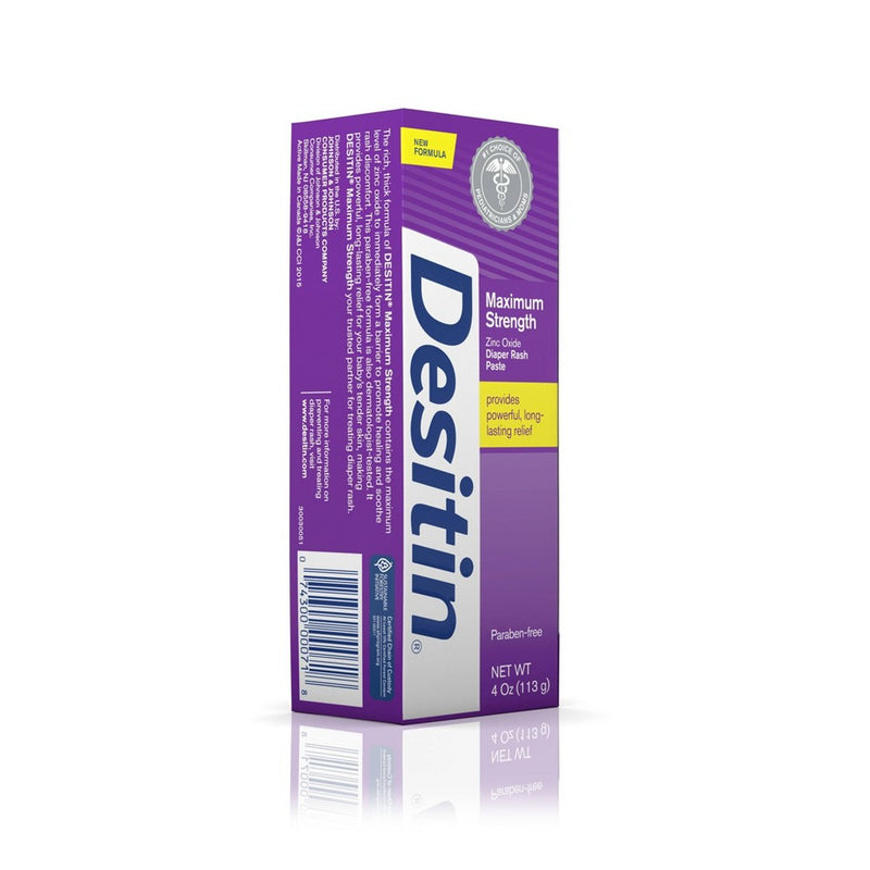 Desitin Maximum Strength Baby Diaper Rash Cream with Zinc Oxide - 4oz