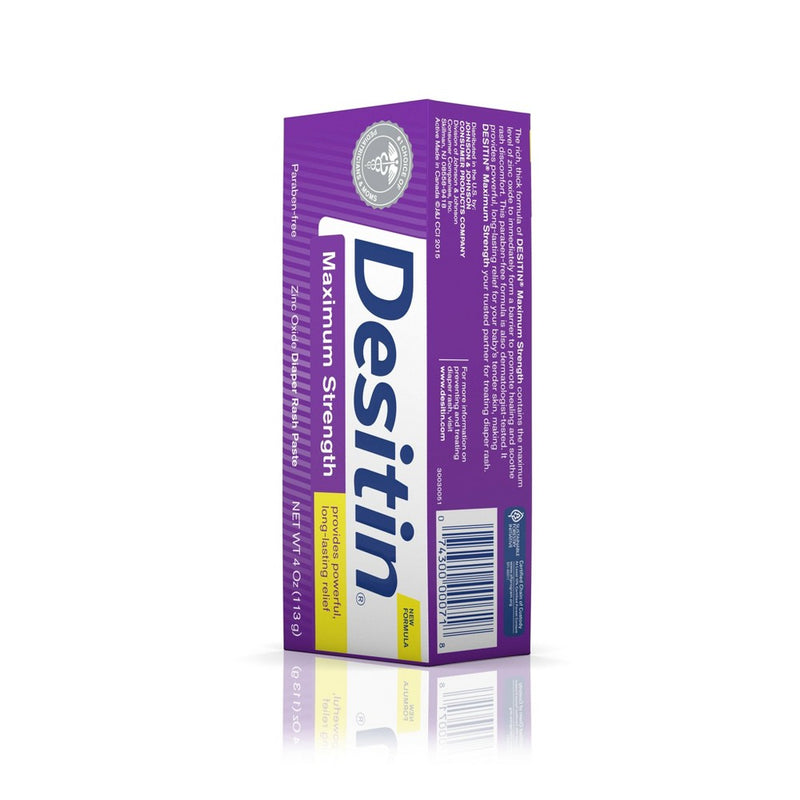 Desitin Maximum Strength Baby Diaper Rash Cream with Zinc Oxide - 4oz