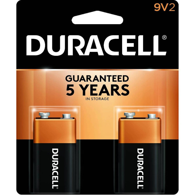 Duracell Copper Top 9V Alkaline Batteries - 2ct25