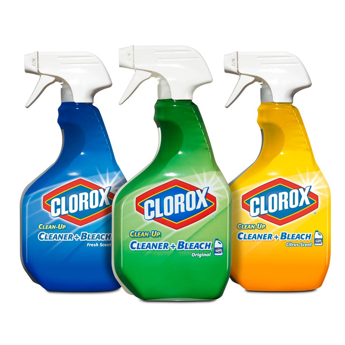 Clorox Clean-Up All Purpose Cleaner with Bleach Spray Bottle Original 32 oz