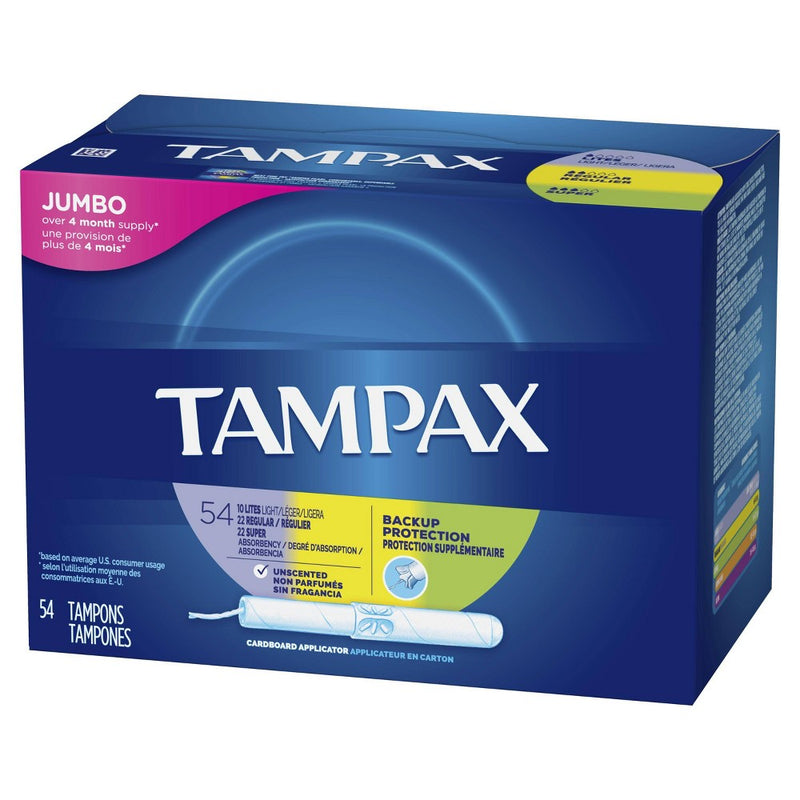 Tampax Multipack Tampons - Cardboard - 54ct