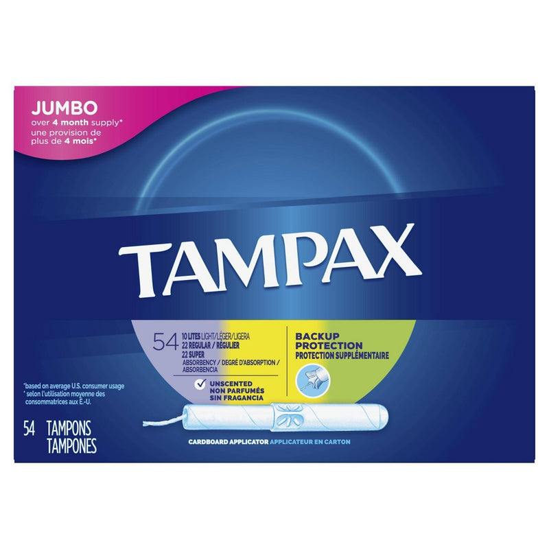 Tampax Multipack Tampons - Cardboard - 54ct