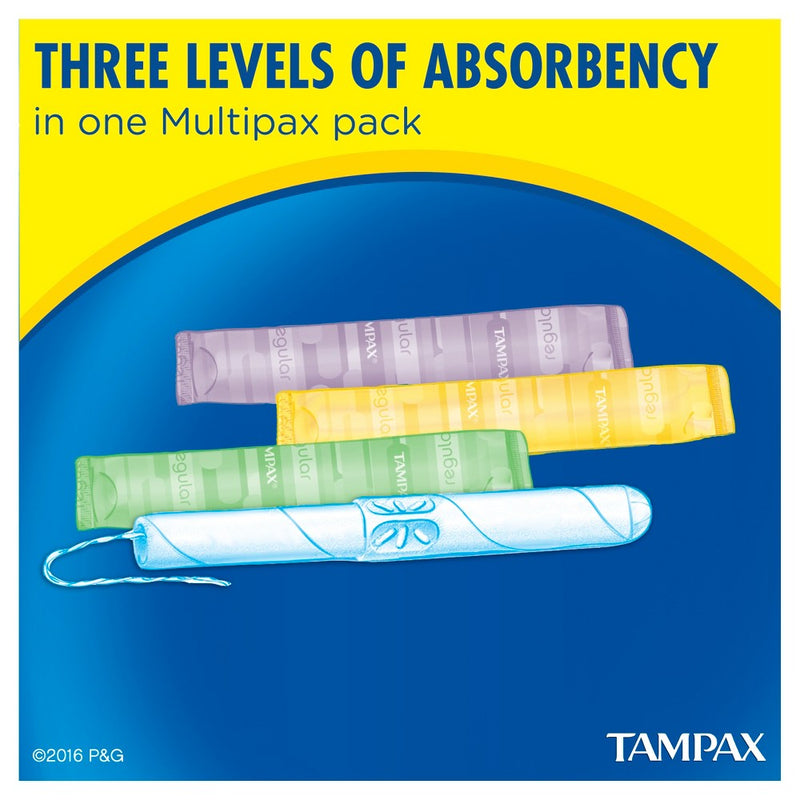 Tampax Multipack Tampons - Cardboard - 54ct