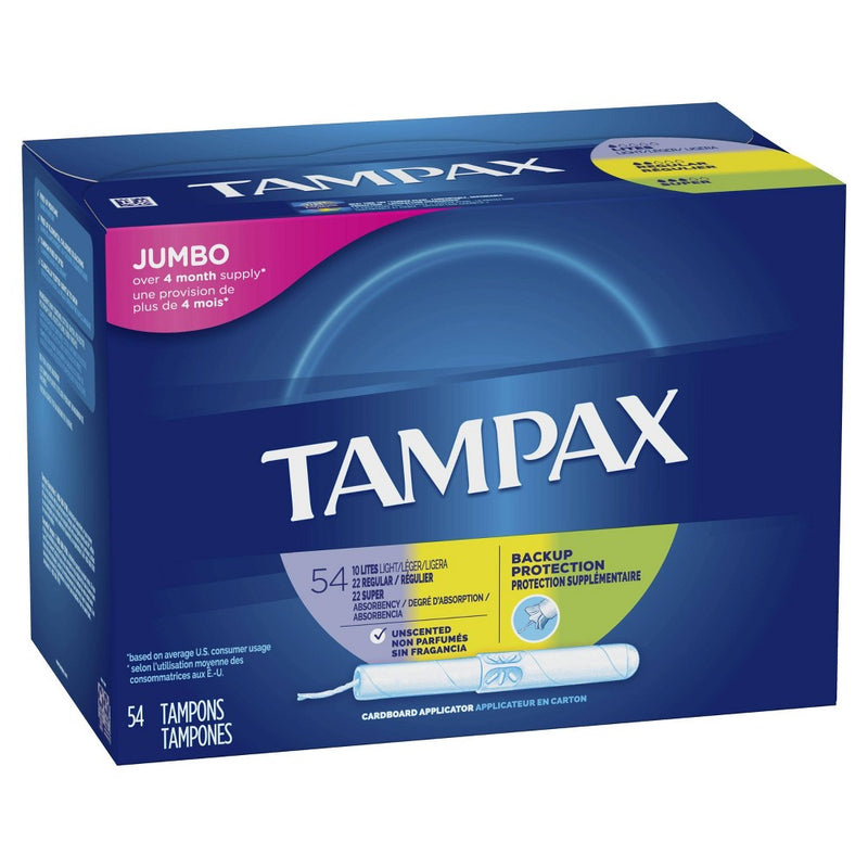 Tampax Multipack Tampons - Cardboard - 54ct