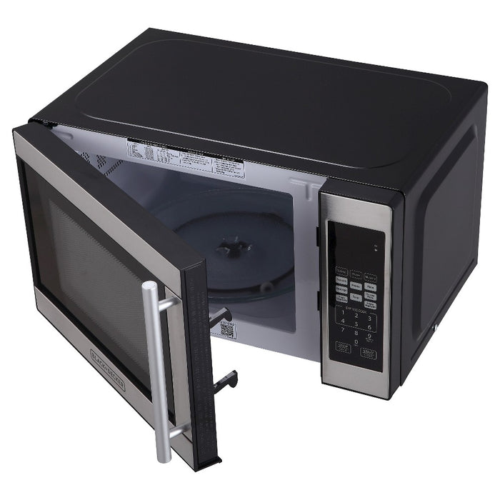 BLACK+DECKER 0.7 cu ft 700W Microwave Oven - Black EM720CPN-P (LOCAL PICKUP ONLY)