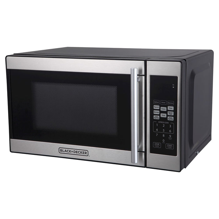 BLACK+DECKER 0.7 cu ft 700W Microwave Oven - Black EM720CPN-P (LOCAL PICKUP ONLY)