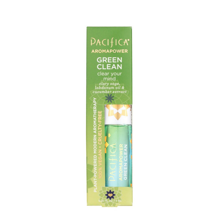 Pacifica Aromapower Green Clean Roll-On - .30 fl oz