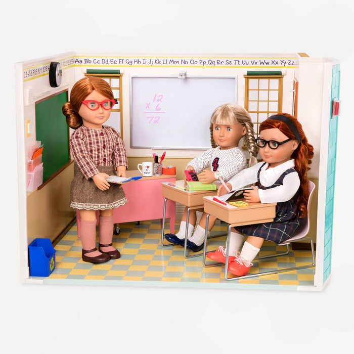 Our Generation Awesome Academy School Room for 18 in Dolls (LOCAL PICKUP ONLY)