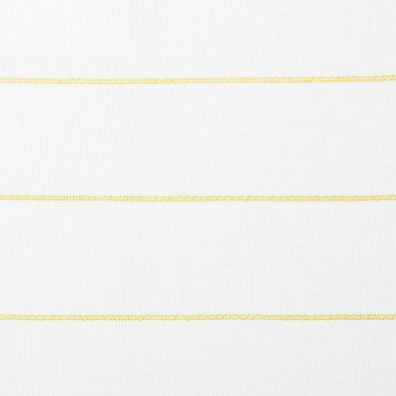 63"x54" Contrast Stripe Light Filtering Curtain Panels with Tassel Yellow/White - Opalhouse&
