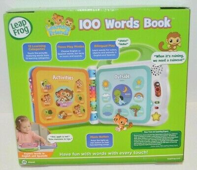 LeapFrog Learning Friends 100 Words Book, Green