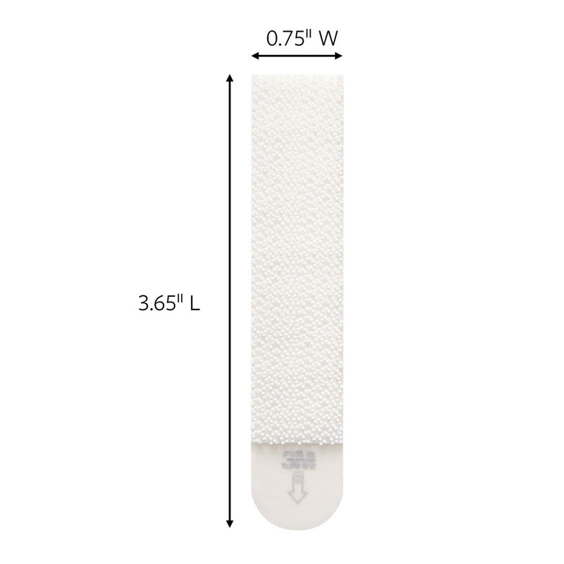Command Large Sized Picture Hanging Strips (12 Sets of Strips) White