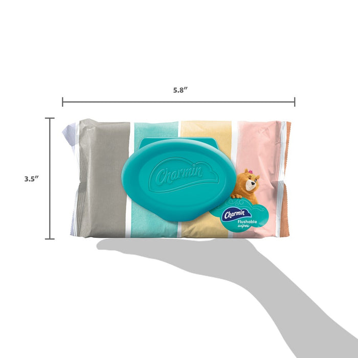 Charmin Freshmates Flushable Wipes - 4pk