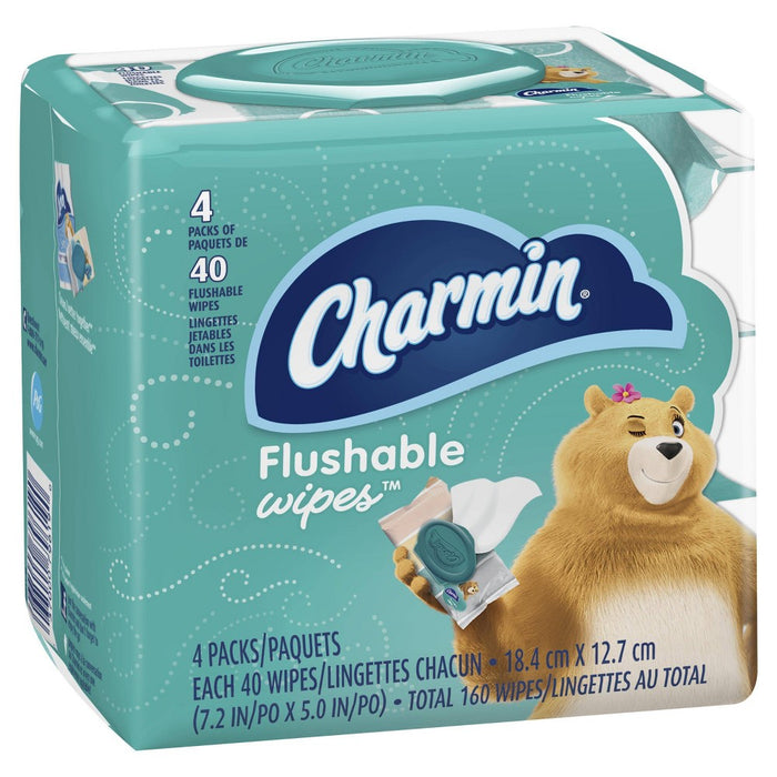 Charmin Freshmates Flushable Wipes - 4pk