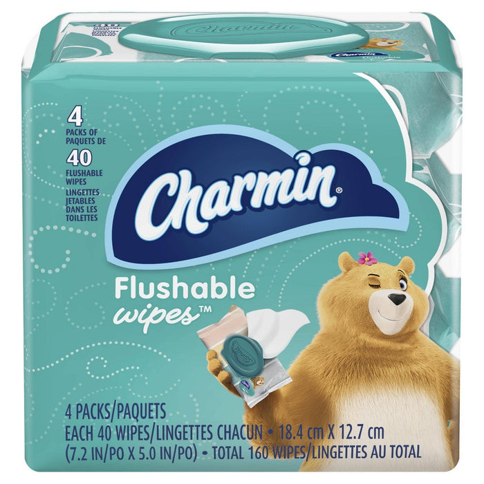 Charmin Freshmates Flushable Wipes - 4pk