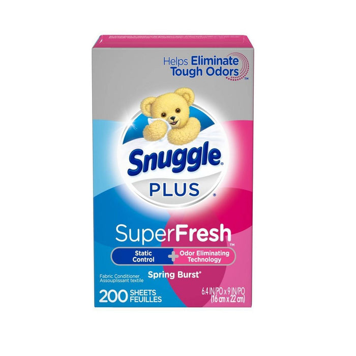 Snuggle Super Fresh Sheet Spring Burst - 200ct