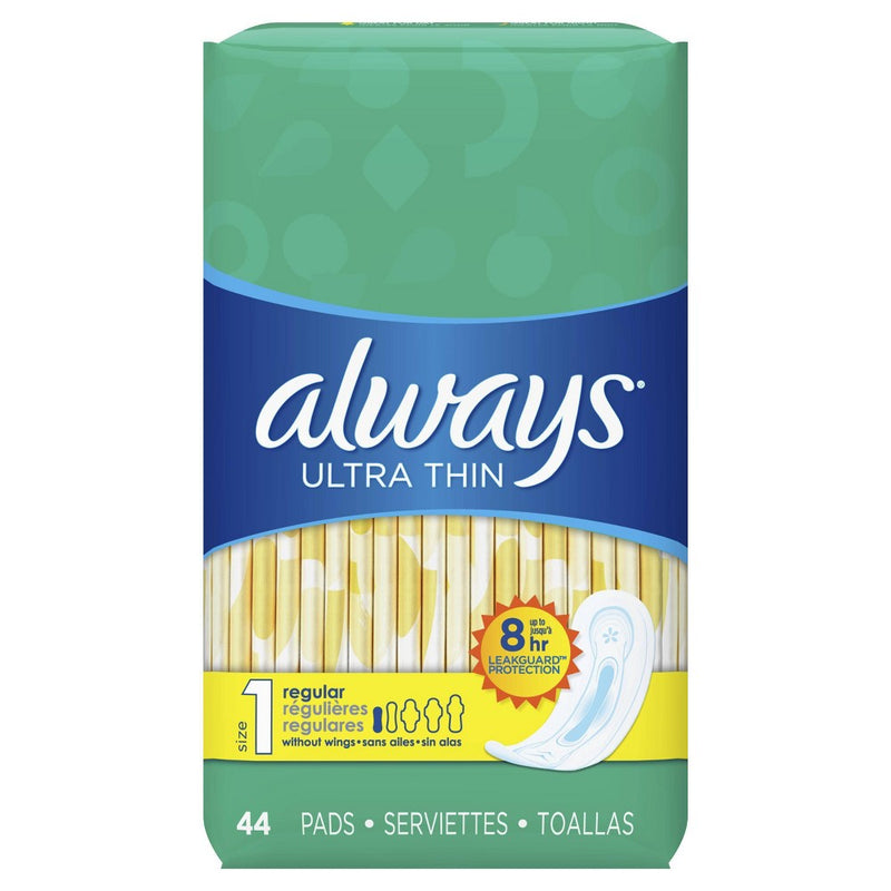 Always Ultra Thin Regular Pads - Size 1 - 44ct