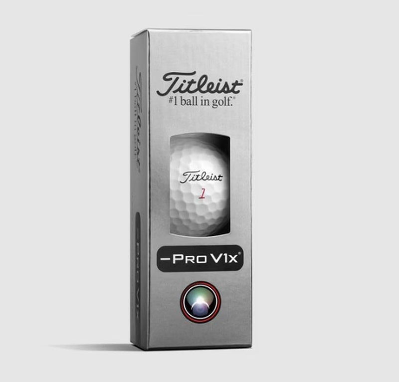 Titleist Pro V1x Left Dash Golf Balls 1 Sleeve 2026