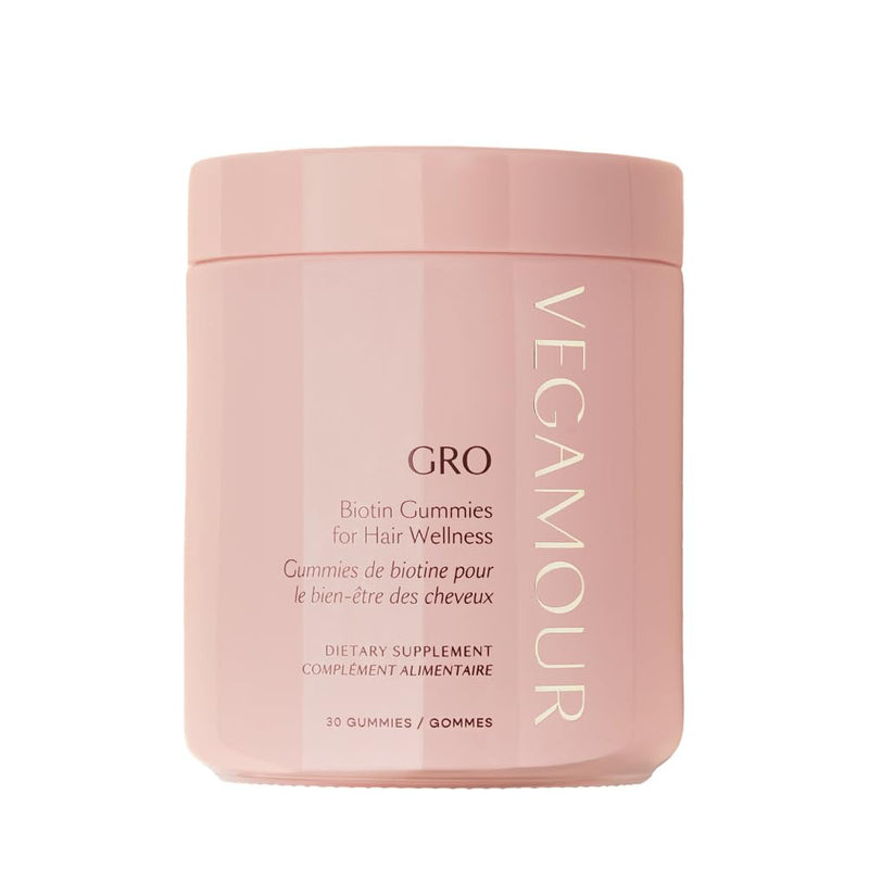 VEGAMOUR GRO Biotin Gummies For Hair Wellness®, 30-Day Supply