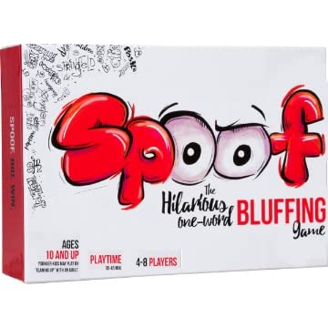 Inspiration Play Spoof Family Party Bluffing Board Game - Funny And Great For Groups Ages 8 And Up - 3-8 Players