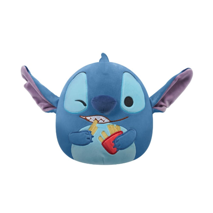 Squishmallows 8" Disney Stitch Holding French Fries Little Plush