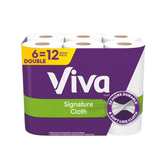 Viva, Signature Cloth Towel Double, 516 Count