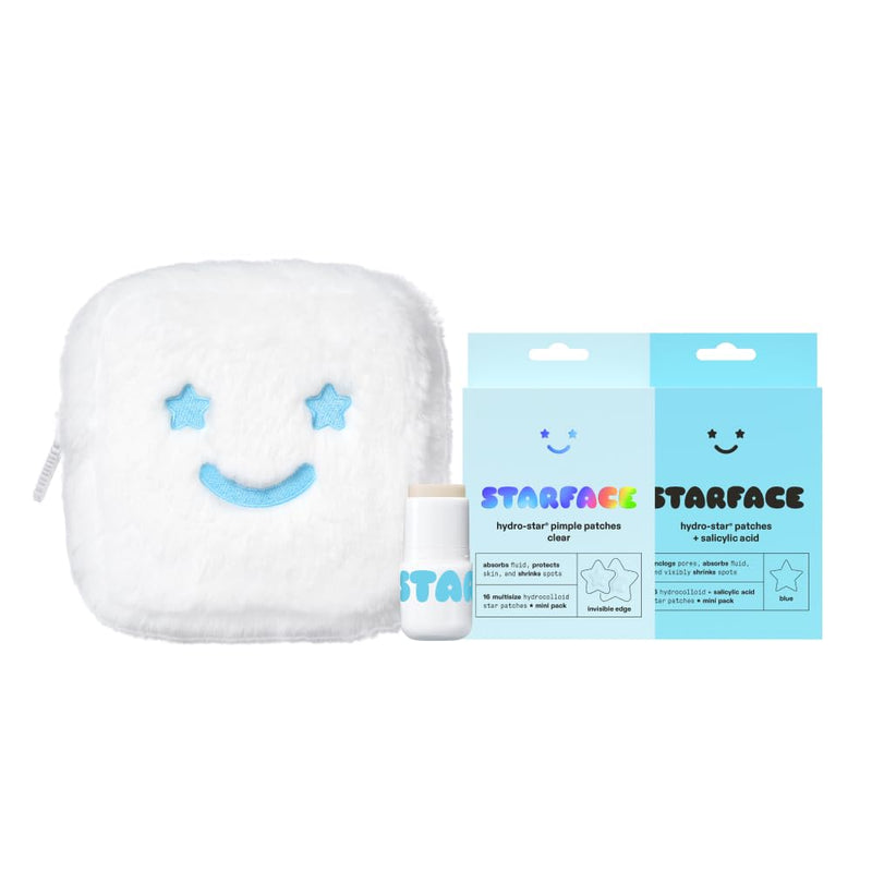 Starface Gift Set, Clear + Blue Patch (64 Ct) + Vanilla Star Balm