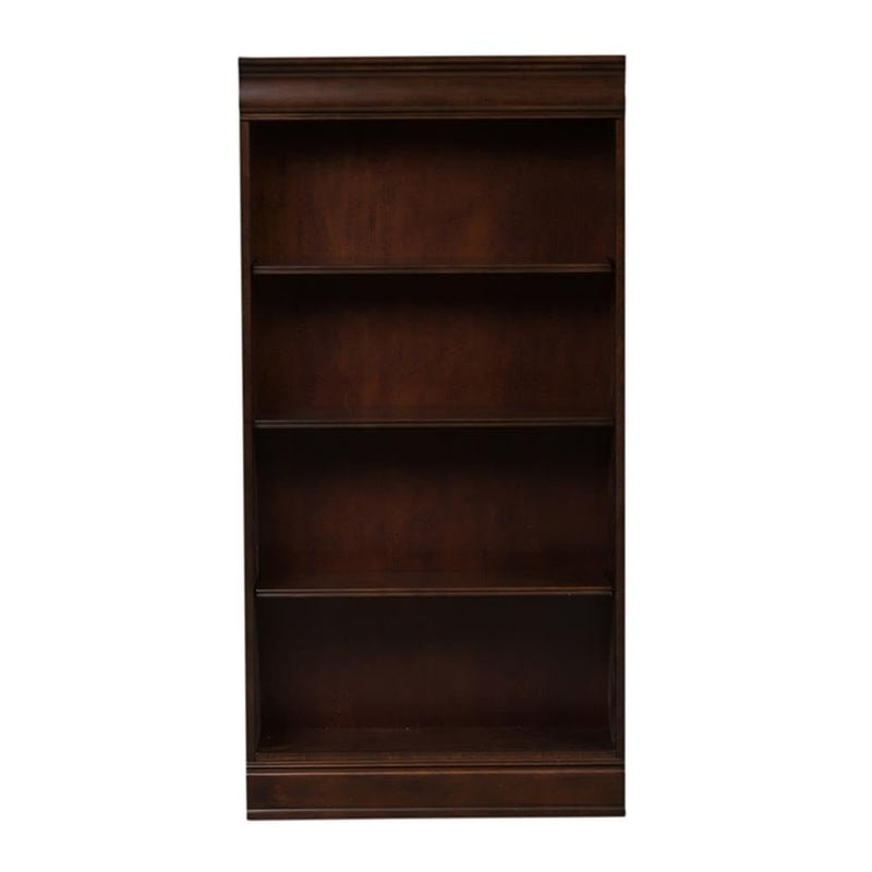 LIBERTY FURNITURE INDUSTRIES, INC. Brayton Manor Jr Executive 60 Inch Bookcase (RTA) (LOCAL PICKUP ONLY)